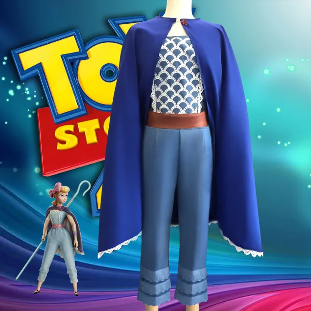 История игрушек 4 БО Открытый Косплей Костюм пастушка древесный топ брюки плащ