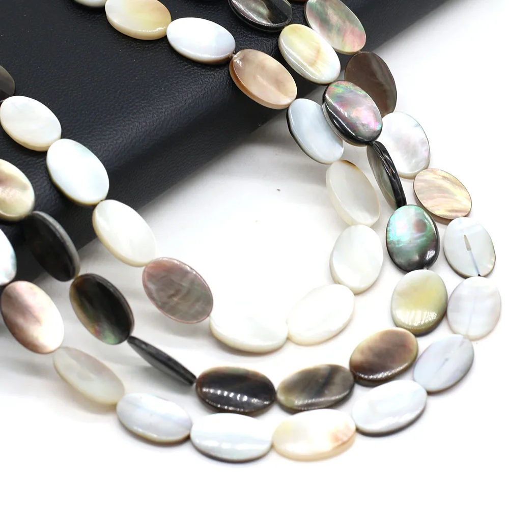 Natural Black Shell Beads Oval Shape Natural Freshwater Shell Loose Beaded For Women Jewelry Making DIY Bracelet Necklace
Natural Black Shell Beads Oval Shape Natural Freshwater Shell Loose Beaded For Women Jewelry Making DIY Bracelet Necklace