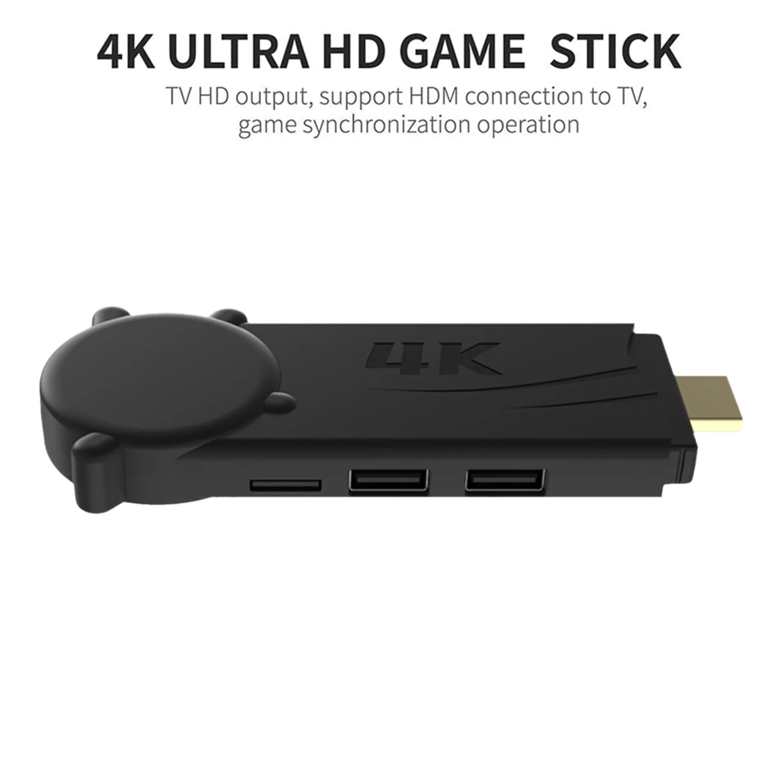 4K HDMI-compatible HD Game Stick With Controllers And Cables For Retro Game PK-08 4K HD Game Stick Wired Controller
4K HDMI-compatible HD Game Stick With Controllers And Cables For Retro Game PK-08 4K HD Game Stick Wired Controller