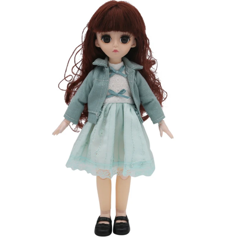 12inch Doll Clothes 1/6 BJD Accessories Dress Fit To 28cm Doll Dress Up Toys for Children Girls
12inch Doll Clothes 1/6 BJD Accessories Dress Fit To 28cm Doll Dress Up Toys for Children Girls