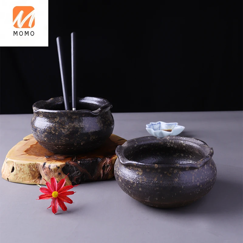 Creative Cooking Cutlery Handmade Ceramic Bowl Commercial Sauce Jar Beef Rib Meat Canned Charcoal Fire Barbecue Jar 
Creative Cooking Cutlery Handmade Ceramic Bowl Commercial Sauce Jar Beef Rib Meat Canned Charcoal Fire Barbecue Jar