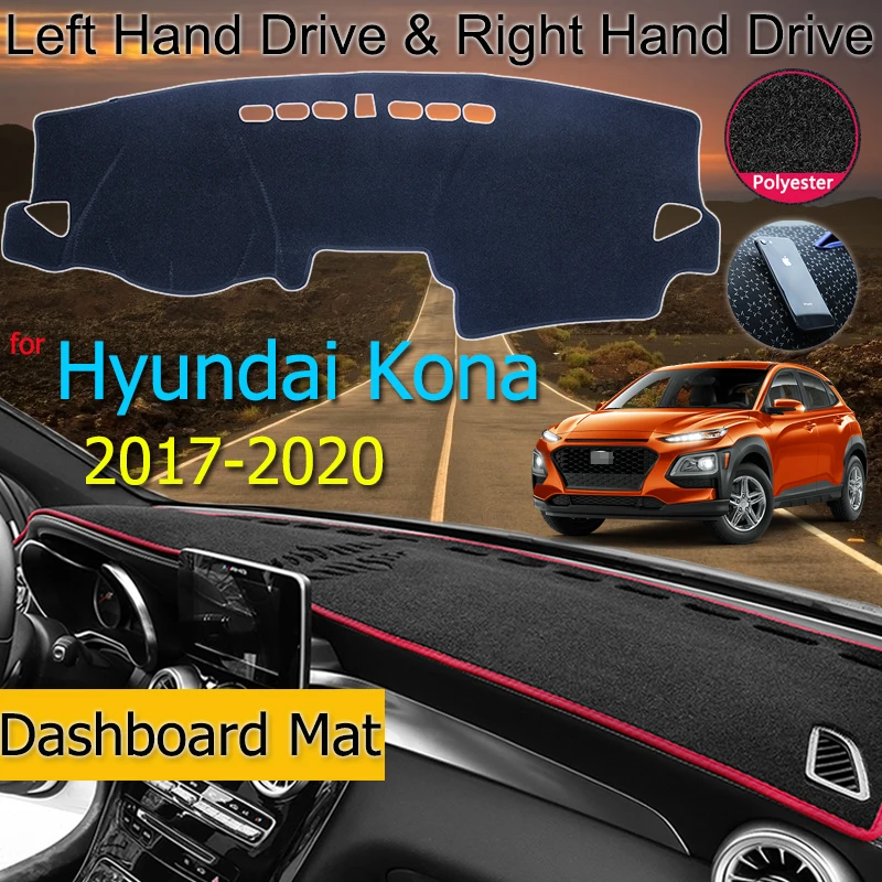 For Hyundai Kona Kauai 2017-2020 Anti-Slip Mat Dashboard Cover Pad Sunshade Dashmat Carpet Car Exterior Rug Cape Accessories
For Hyundai Kona Kauai 2017-2020 Anti-Slip Mat Dashboard Cover Pad Sunshade Dashmat Carpet Car Exterior Rug Cape Accessories