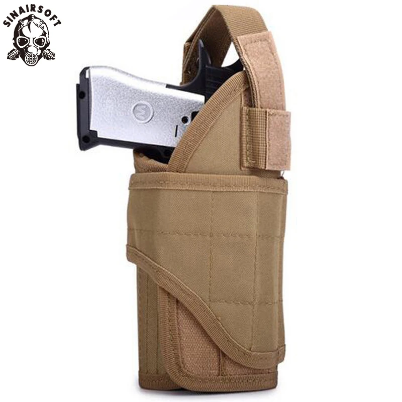 SINAIRSOFT Tactical Pistol Right handed Holster Utility Adjustable Airsoft Hunting Pouch Tornado multiple MOLLE Vertical
SINAIRSOFT Tactical Pistol Right handed Holster Utility Adjustable Airsoft Hunting Pouch Tornado multiple MOLLE Vertical