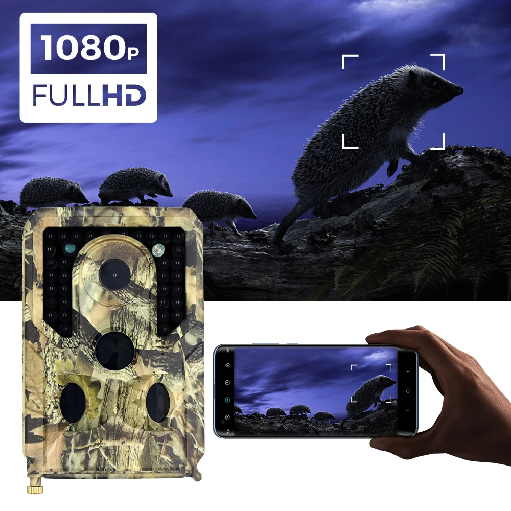 Wildlife Trail Camera 12MP 1080P Infrared Hunting Game Camera with Night Vision Wireless Surveillance Tracking Camera
Wildlife Trail Camera 12MP 1080P Infrared Hunting Game Camera with Night Vision Wireless Surveillance Tracking Camera