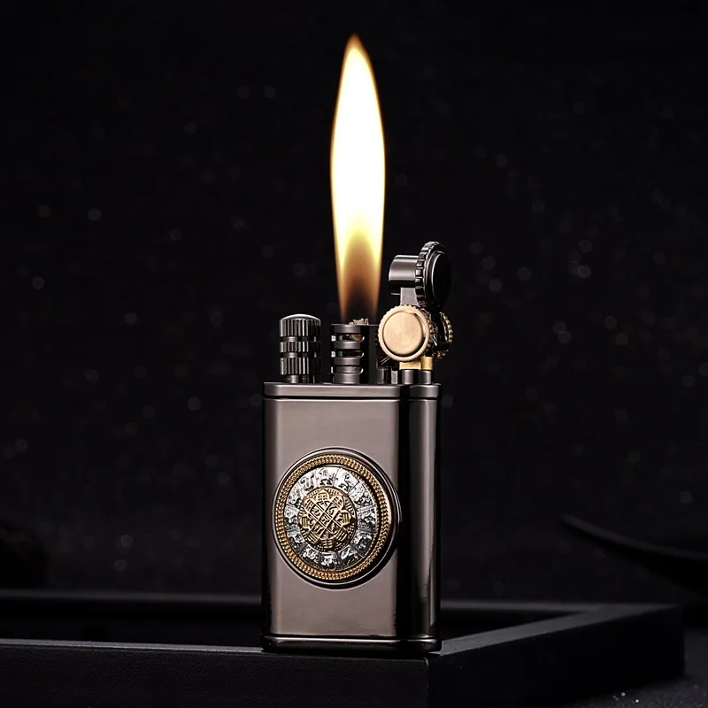 Gasoline Retro Vintage Flint Grinding Wheel Million Matches Kerosene Machine Creative Matches Windproof And Waterproof Lighter
Gasoline Retro Vintage Flint Grinding Wheel Million Matches Kerosene Machine Creative Matches Windproof And Waterproof Lighter
