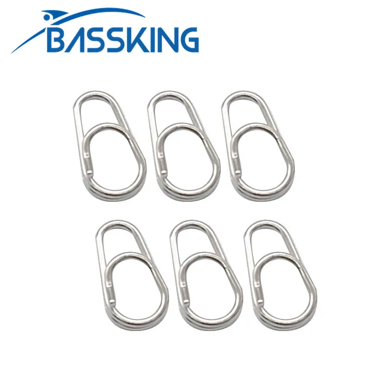 BASSKING 24Pcs Quick Fishing Connector Drag 45KG Pin Bearing Rolling Swivel Stainless Steel Snap Fishhook Lure Swivels Tackle
BASSKING 24Pcs Quick Fishing Connector Drag 45KG Pin Bearing Rolling Swivel Stainless Steel Snap Fishhook Lure Swivels Tackle