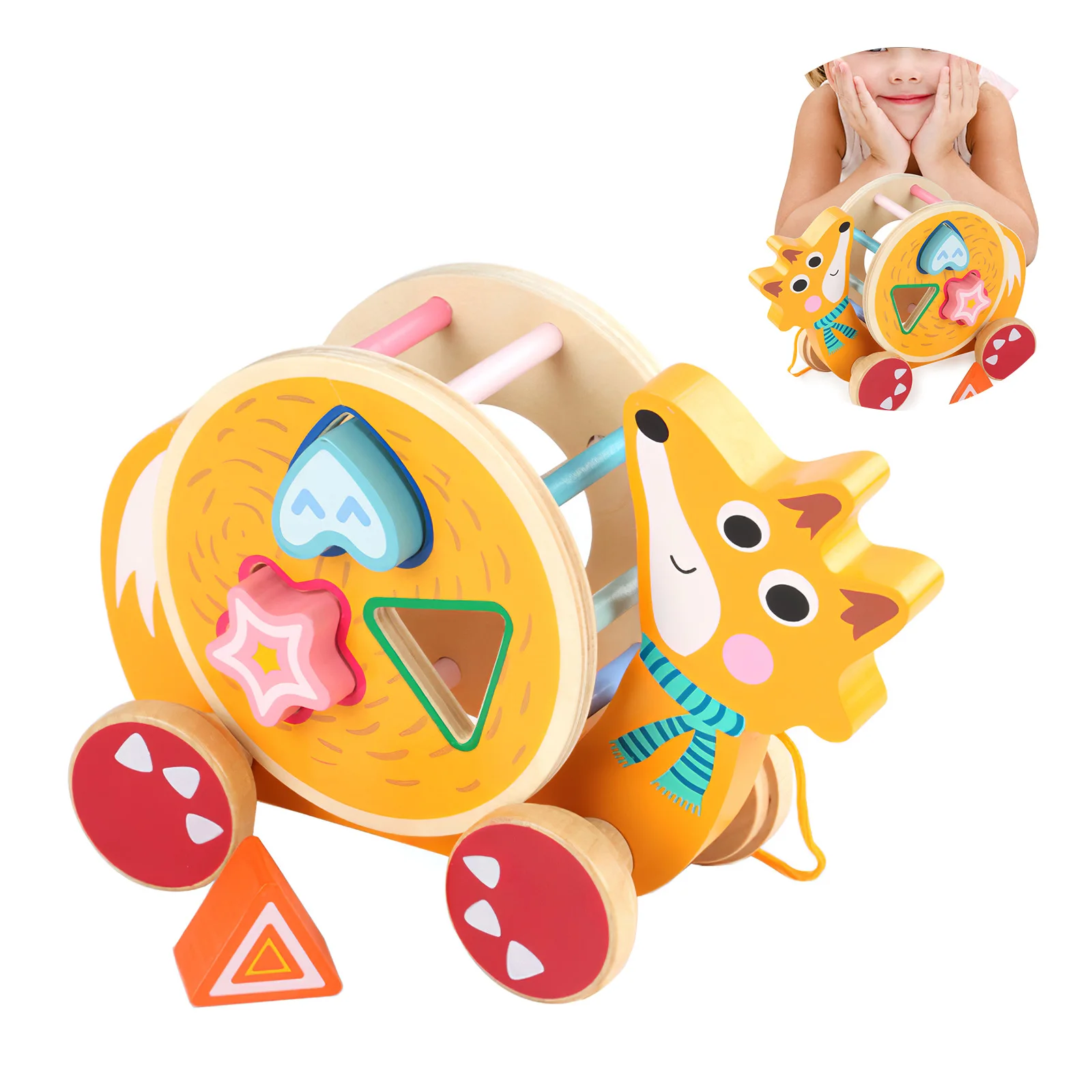 Детский веселый обучающий прицеп с мультяшными животными, деревянная игрушка, подходящая форма, познавательные деревянные строительные бл...
Детский веселый обучающий прицеп с мультяшными животными, деревянная игрушка, подходящая форма, познавательные деревянные строительные бл...