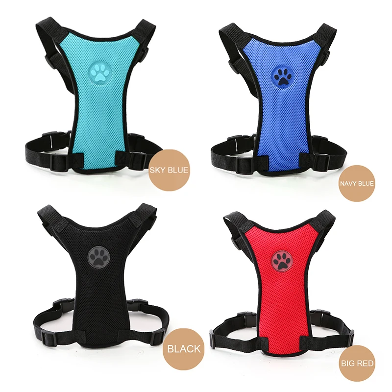 Dog Harness Vest Leash With Dog Seat Belt Adjustable Straps Outdoor Training Car Seat Safety Belt Mesh Dog Chest Straps Dropship
Dog Harness Vest Leash With Dog Seat Belt Adjustable Straps Outdoor Training Car Seat Safety Belt Mesh Dog Chest Straps Dropship