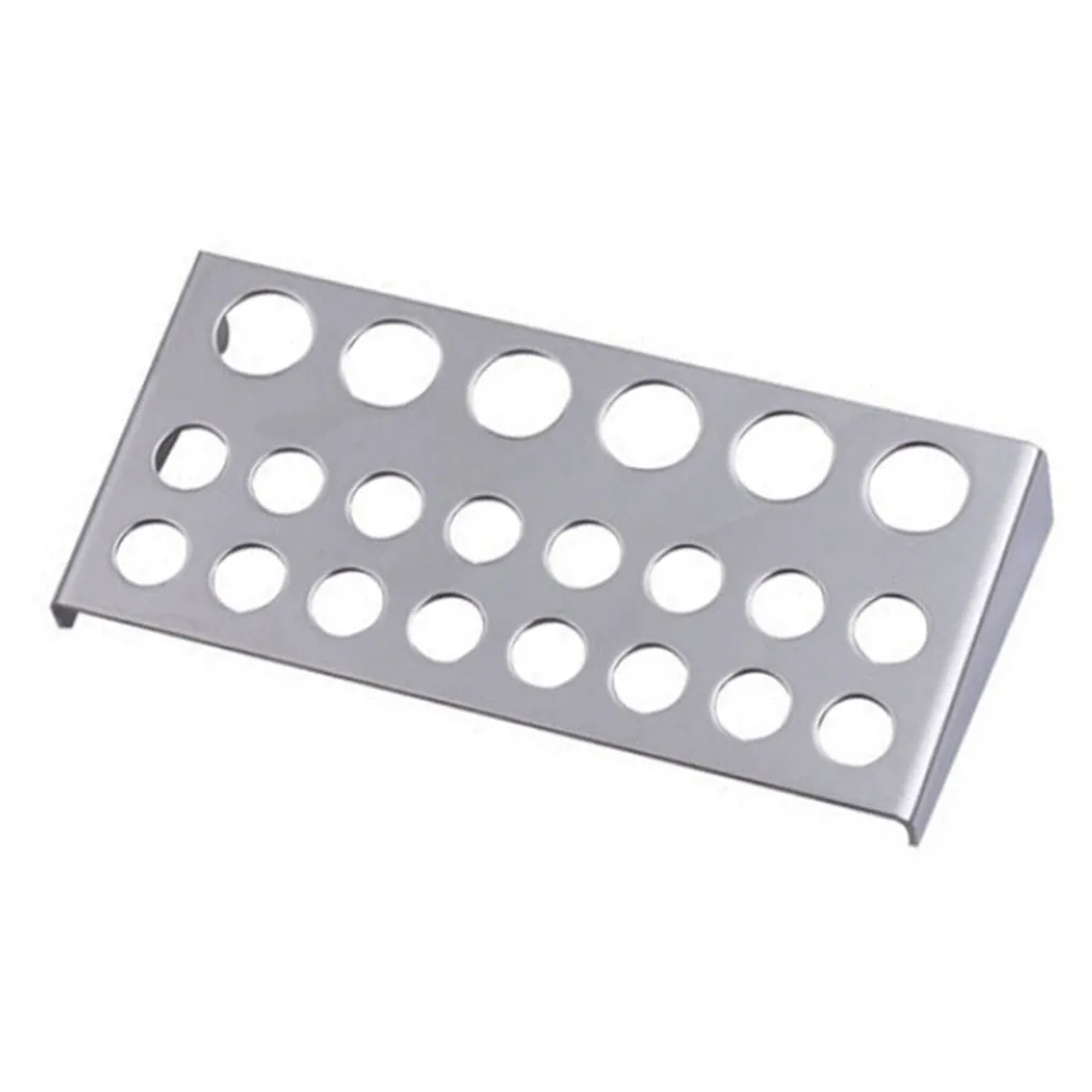 22 Holes Tattoo Pigment Ink Cap Cup Holder Body Beauty Tools Tattoo Accesories Stainless Steel Shelf Stand Tip Supply Tools 
22 Holes Tattoo Pigment Ink Cap Cup Holder Body Beauty Tools Tattoo Accesories Stainless Steel Shelf Stand Tip Supply Tools