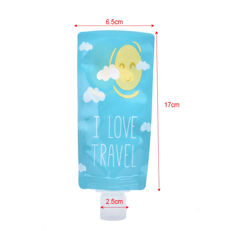 100ml Travel Portable Packaging Bottles Bag Mini Hand Sanitizer Shampoo Makeup Fluid Bottle Bathroom Products Packaging Bottle
100ml Travel Portable Packaging Bottles Bag Mini Hand Sanitizer Shampoo Makeup Fluid Bottle Bathroom Products Packaging Bottle