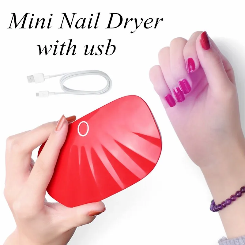 Foldable Mini 6W Nail Art Tool Unisex Women Portable 30s Fast Drying UV LED Curing Lamp With Usb Line Nails Dryer
Foldable Mini 6W Nail Art Tool Unisex Women Portable 30s Fast Drying UV LED Curing Lamp With Usb Line Nails Dryer