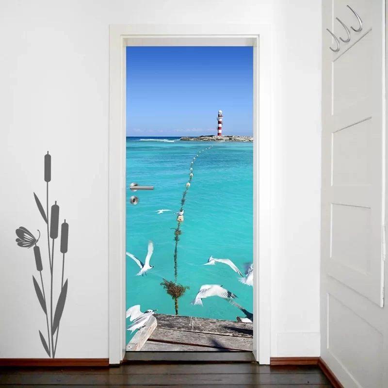 Настенная Наклейка «сделай сам» на дверь, рисунок с изображением морского маяков, водонепроницаемый самоклеящийся Декор для спальни
Настенная Наклейка «сделай сам» на дверь, рисунок с изображением морского маяков, водонепроницаемый самоклеящийся Декор для спальни