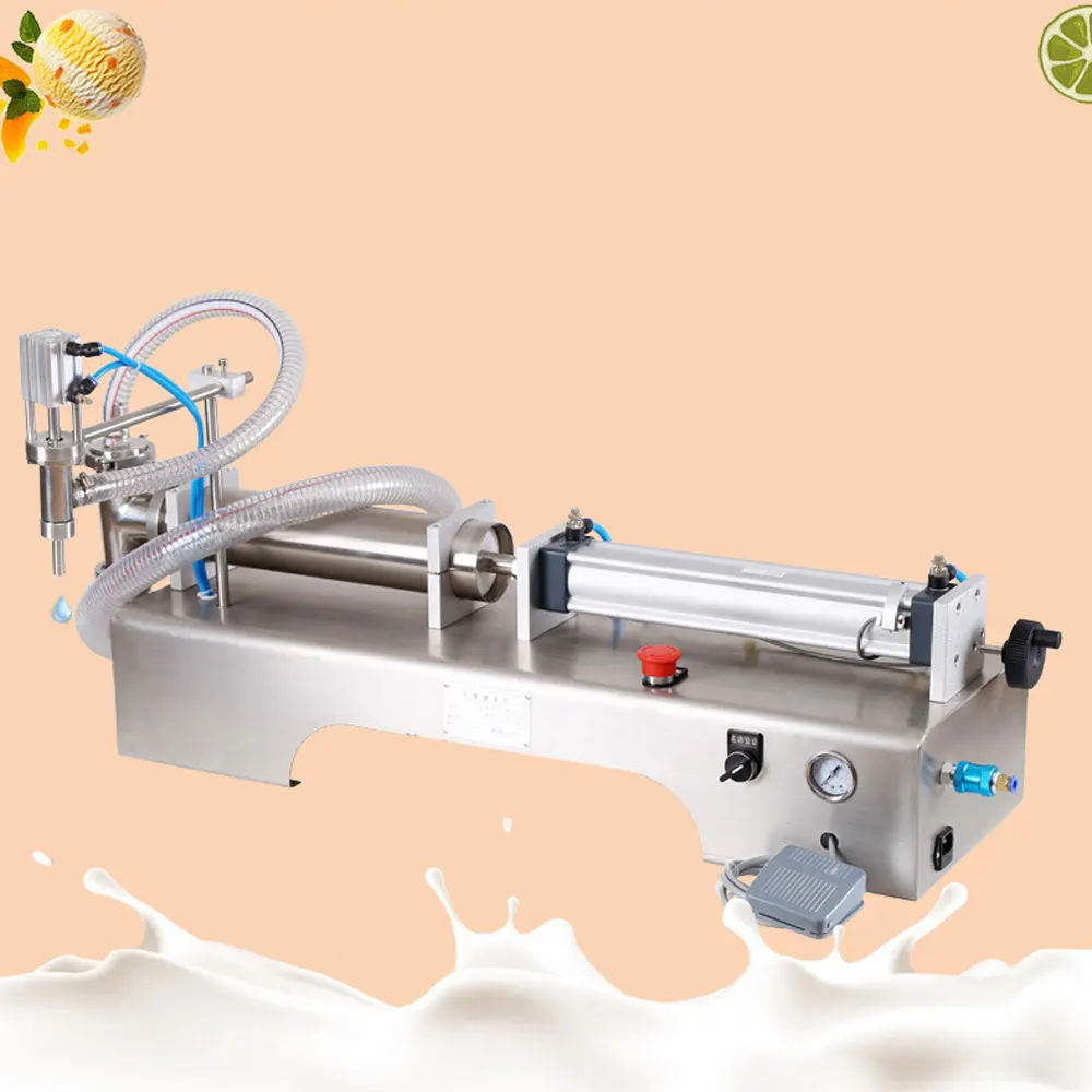 Filling machine electric pneumatic piston liquid perfume water milk juice vinegar coffee oil honey filling machine 5-5000ml
Filling machine electric pneumatic piston liquid perfume water milk juice vinegar coffee oil honey filling machine 5-5000ml