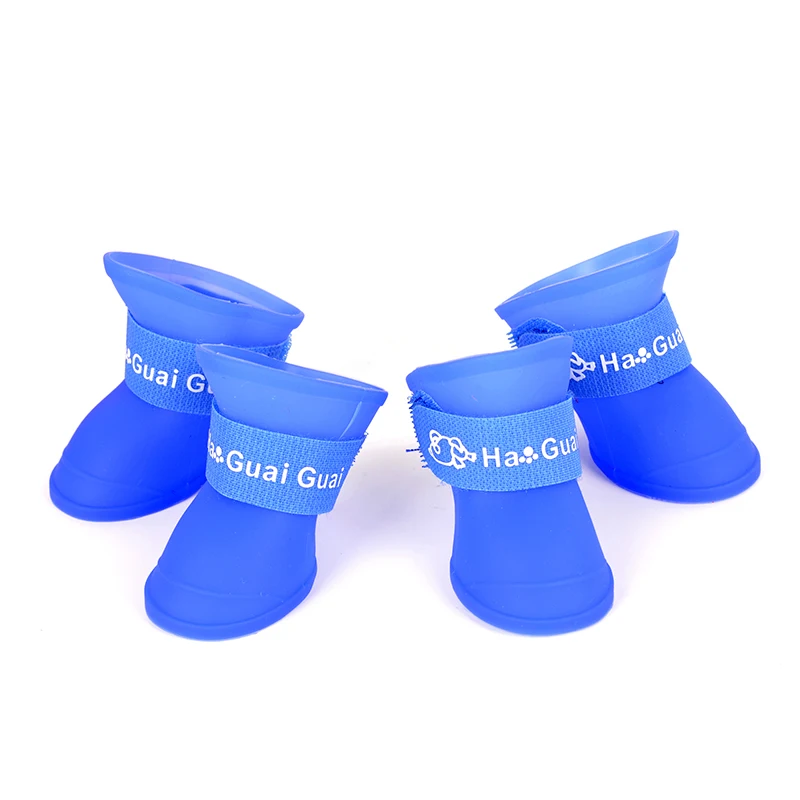 4pcs/Set Waterproof Pet Dog Shoes Blue/Black/Pink Rubber Rain Boots Shoes For Small Dogs Cat S/M/L
4pcs/Set Waterproof Pet Dog Shoes Blue/Black/Pink Rubber Rain Boots Shoes For Small Dogs Cat S/M/L