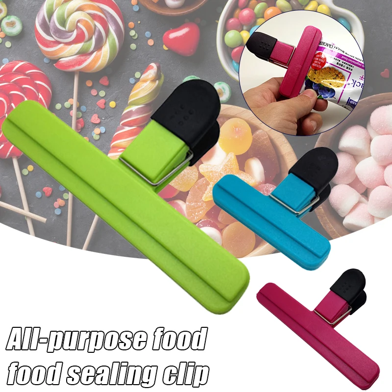4/6/8pcs Bag Sealing Clips Food Bag Clips Heavy Seal Grip NO More Sharp Edges Sealing Clips for Kitchen Snack Bags and Food Bag
4/6/8pcs Bag Sealing Clips Food Bag Clips Heavy Seal Grip NO More Sharp Edges Sealing Clips for Kitchen Snack Bags and Food Bag