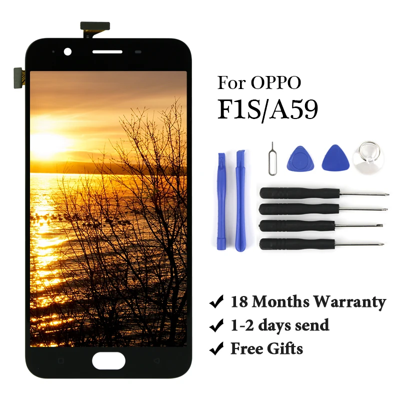 Для OPPO F1S A59 ЖК-дисплей протестирован для OPPO F1S A59 ЖК-экран с сенсорным экраном полная сборка для OPPO F1S A59 LCD
Для OPPO F1S A59 ЖК-дисплей протестирован для OPPO F1S A59 ЖК-экран с сенсорным экраном полная сборка для OPPO F1S A59 LCD