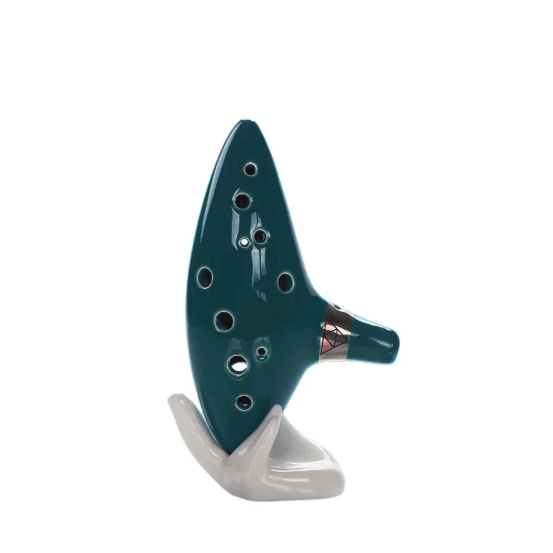 Флейта для музыкального инструмента Ocarina Alto C, 12 отверстий, темно-зеленая, для начинающих
Флейта для музыкального инструмента Ocarina Alto C, 12 отверстий, темно-зеленая, для начинающих