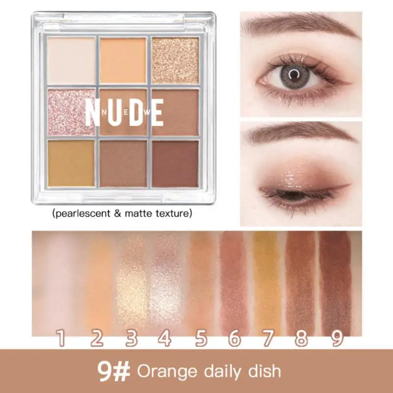 9Colors Mini Transparent Eye Shadow Palette Pearlescent Matte Shiny Eye Makeup Waterproof Long Lasting Eye Pigment Palette TSLM1
9Colors Mini Transparent Eye Shadow Palette Pearlescent Matte Shiny Eye Makeup Waterproof Long Lasting Eye Pigment Palette TSLM1