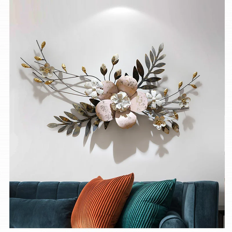 Modern Wall Wrought Iron 3D Simulation Flowers Plant Wall Mural Crafts Decoration Home Porch Wall Hanging Ornament Art ZM227
Modern Wall Wrought Iron 3D Simulation Flowers Plant Wall Mural Crafts Decoration Home Porch Wall Hanging Ornament Art ZM227