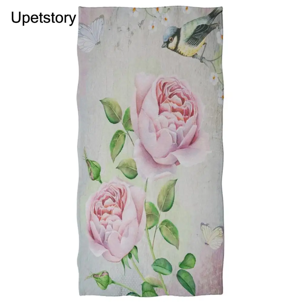 New Soft Microfibre Beach Bath Towel Flower Rose Print Swim Washcloth Lightweight Large Towel Sports Travel Accessories
New Soft Microfibre Beach Bath Towel Flower Rose Print Swim Washcloth Lightweight Large Towel Sports Travel Accessories