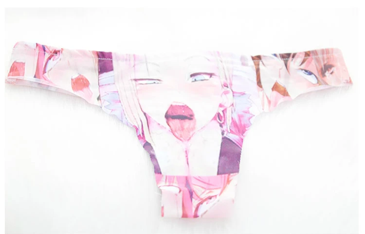 Sexy Women Unique Design Anime Pattern Cartoon Printed Girl's Ice Silk Underwear Triangel Panties 2 Patterns Summer Costume
Sexy Women Unique Design Anime Pattern Cartoon Printed Girl's Ice Silk Underwear Triangel Panties 2 Patterns Summer Costume