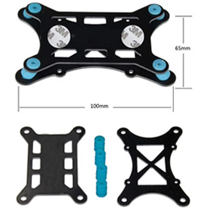 1set Length 100mm Width 66mm Universal Flight Control Shock Absorber Anti-Vibration Board for APM2.6 2.8 Pixhawk Etc RC Airplane
1set Length 100mm Width 66mm Universal Flight Control Shock Absorber Anti-Vibration Board for APM2.6 2.8 Pixhawk Etc RC Airplane