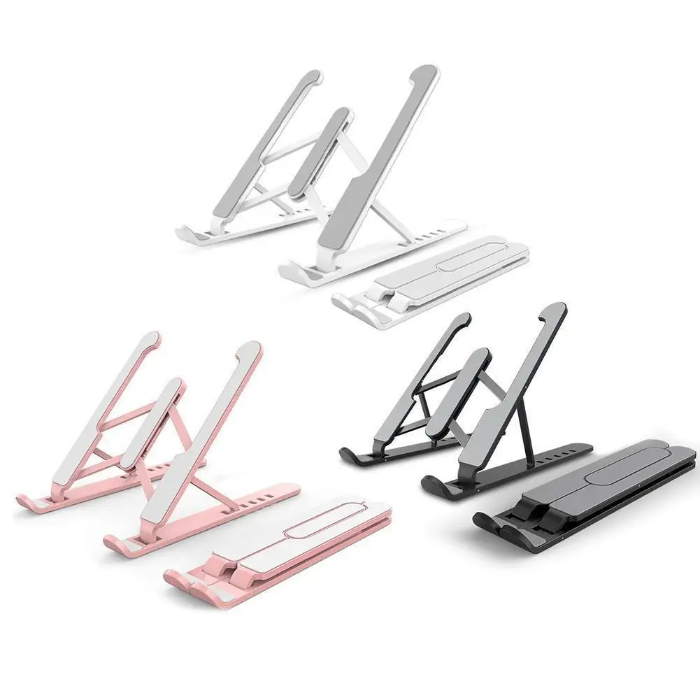 Adjustable Non-slip Laptop Stand Support Holder Base Riser 2.15 To 5.7 Height Notebook Cooling Stand Portable Laptop Stand
Adjustable Non-slip Laptop Stand Support Holder Base Riser 2.15 To 5.7 Height Notebook Cooling Stand Portable Laptop Stand