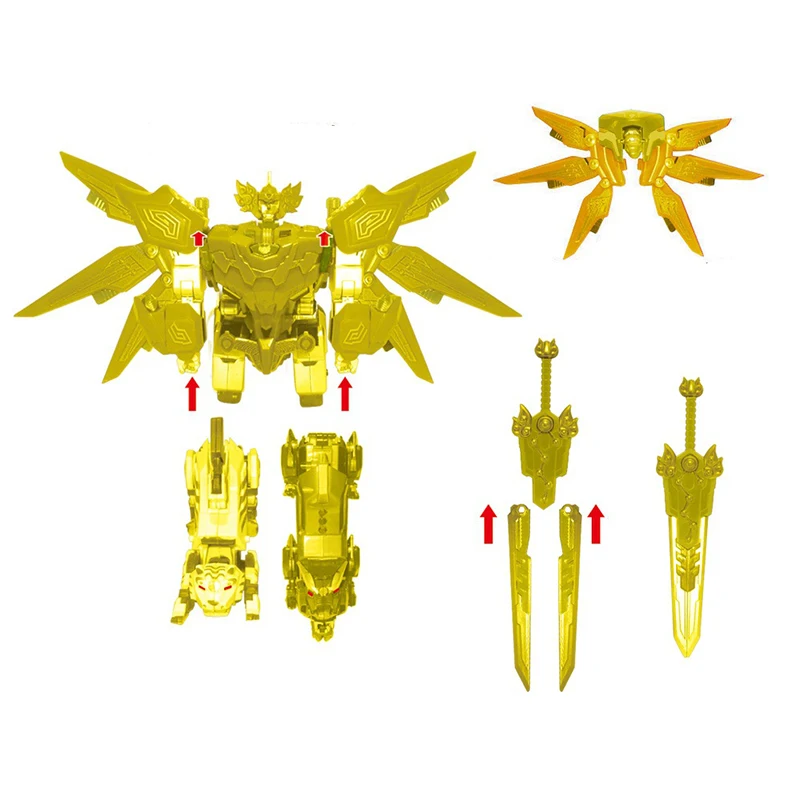 25CM Power Action Figure Children Gifts Robot Toys Transformation Model Deformation Robot 5 In 1 Combine 3834 Toy Christmas Gift
25CM Power Action Figure Children Gifts Robot Toys Transformation Model Deformation Robot 5 In 1 Combine 3834 Toy Christmas Gift