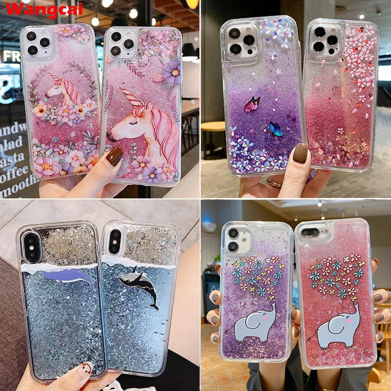 Чехол с блестками КИТ для OPPO Reno 6 5 Pro A93 2020 4f 4 Lite SE 4Z A53 A32 A33 A72 блестящий мягкий чехол