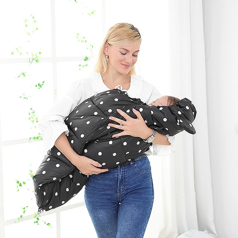 Baby Stroller Accessories Winter Thick Wave Point Sleeping Bag Warm Footmuff Sack Double Zipper Baby Pushchair Sleepsack
Baby Stroller Accessories Winter Thick Wave Point Sleeping Bag Warm Footmuff Sack Double Zipper Baby Pushchair Sleepsack