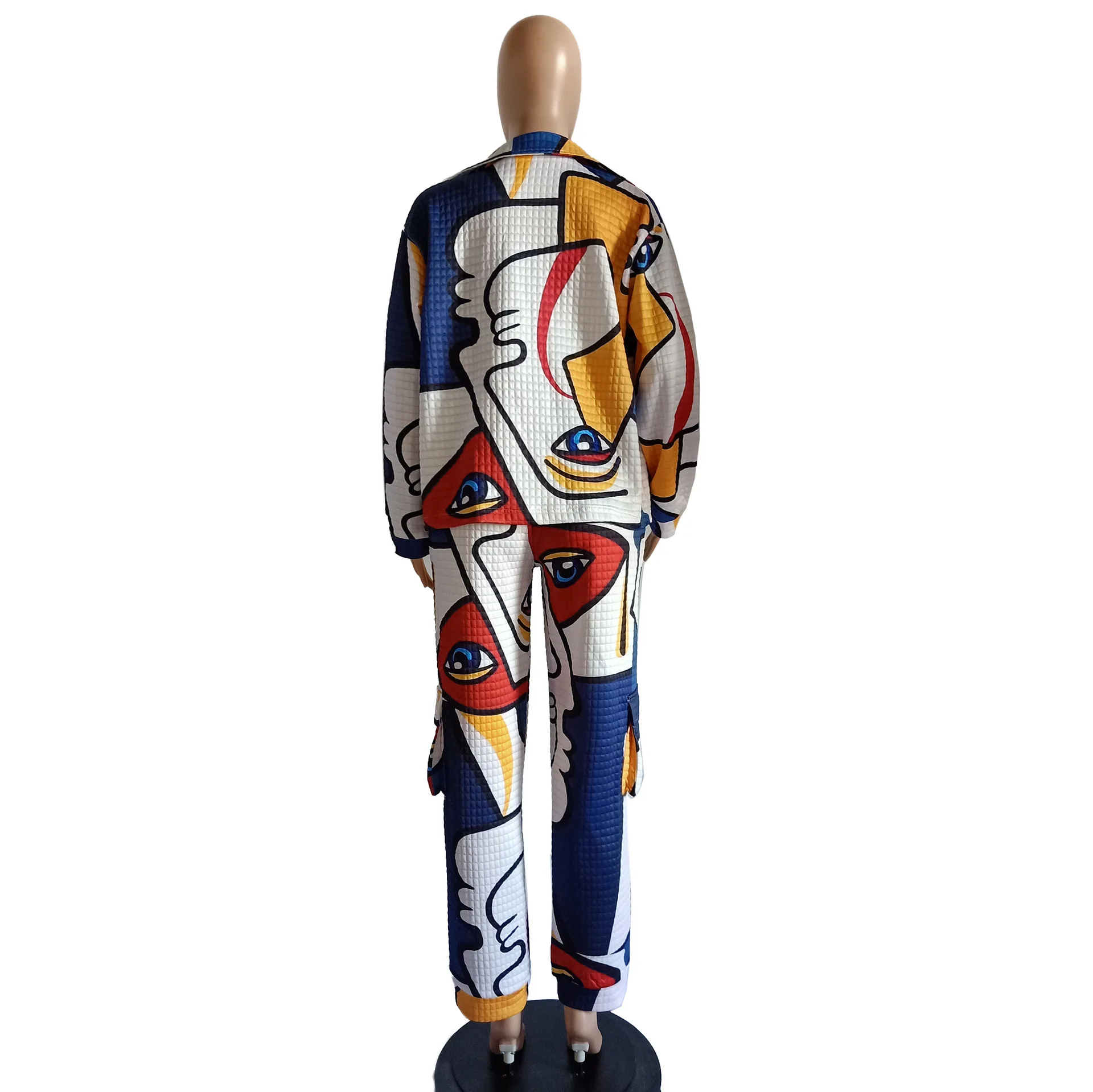 Face Graffiti Design New Hip Hop Sweatshirt Pant Suit Women Three Piece Set Casual Street Tracksuit Fashion Dashiki African Sets
Face Graffiti Design New Hip Hop Sweatshirt Pant Suit Women Three Piece Set Casual Street Tracksuit Fashion Dashiki African Sets