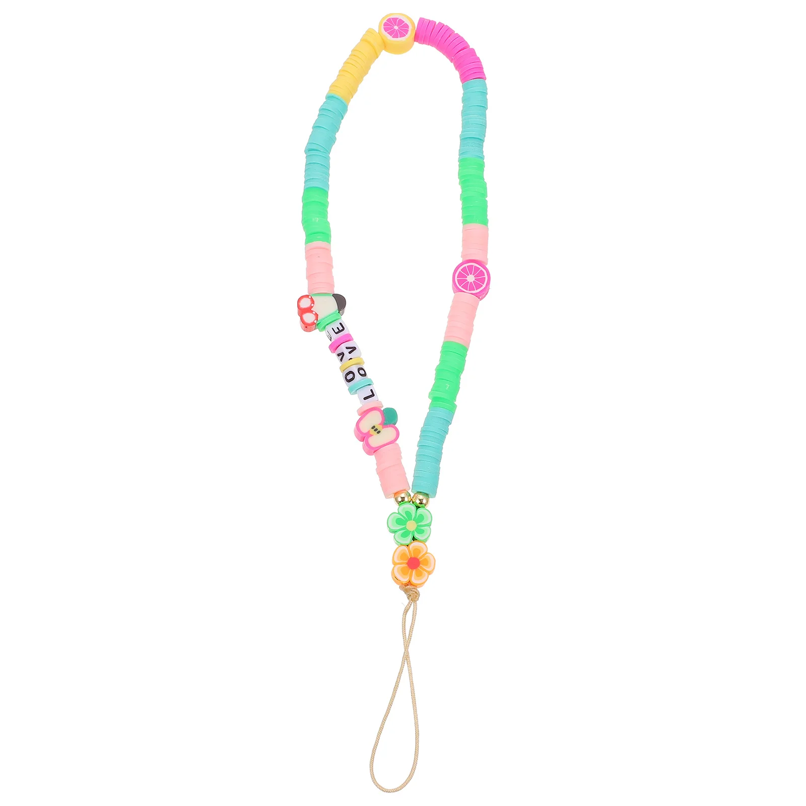 1Pc Creative Phone Lanyard Beaded Phone Chain Decorative Anti-lost Phone Strap
1Pc Creative Phone Lanyard Beaded Phone Chain Decorative Anti-lost Phone Strap