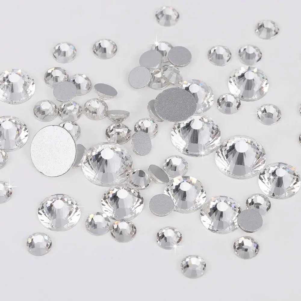 SS3-SS50 Glisten Transparent Rhinestones Bottom Hot Fix Rhinestone Strass Crystal For DIY Clothes Shoes Nail Art Sewing
SS3-SS50 Glisten Transparent Rhinestones Bottom Hot Fix Rhinestone Strass Crystal For DIY Clothes Shoes Nail Art Sewing