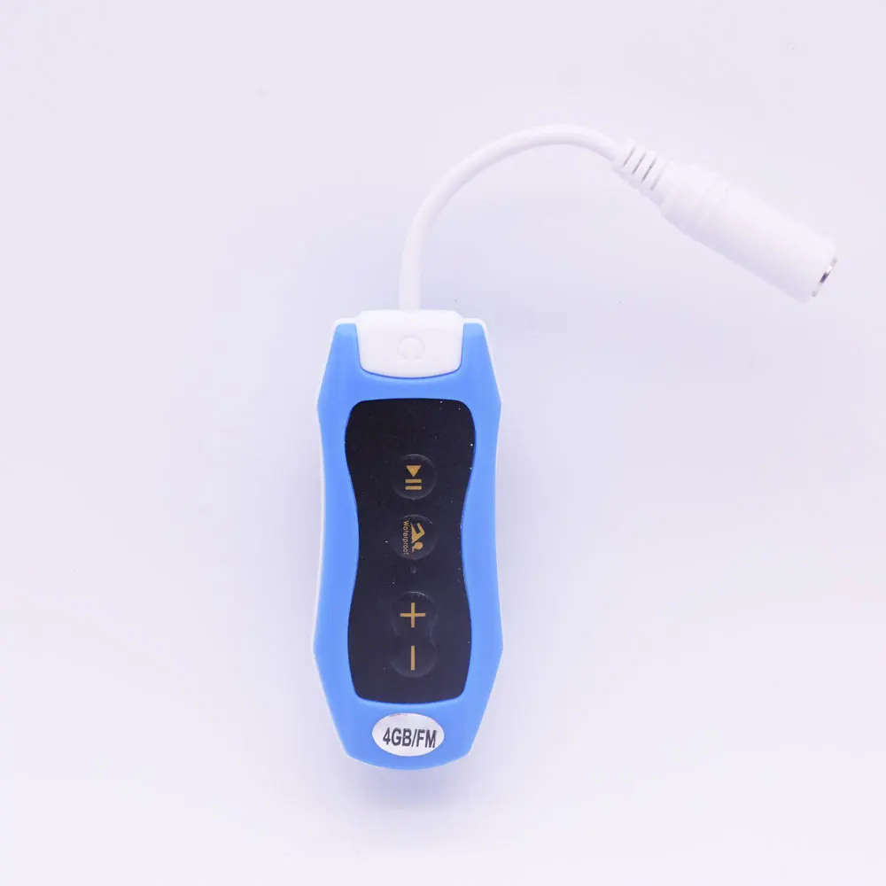 Newest FM Radio 4GB 8G IPX8 Waterproof MP3 Music Player Swimming Diving Earphone Headset Sport Stereo Bass Swim MP3 with Clip
Newest FM Radio 4GB 8G IPX8 Waterproof MP3 Music Player Swimming Diving Earphone Headset Sport Stereo Bass Swim MP3 with Clip