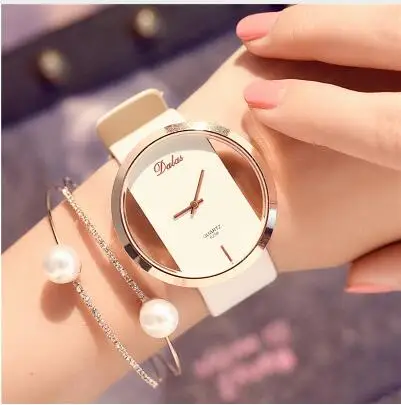 Runerr Women Bracelet Watch Leather Crystal Wrist Watch Women Dress Ladies Quartz Watches relogio feminino Dropshiping zegarki
Runerr Women Bracelet Watch Leather Crystal Wrist Watch Women Dress Ladies Quartz Watches relogio feminino Dropshiping zegarki
