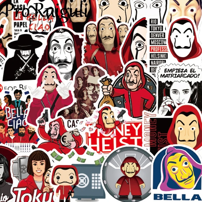50pcs House of Paper Stickers paster Cartoon characters anime movie funny decals scrapbooking diy laptop waterproof decorations
50pcs House of Paper Stickers paster Cartoon characters anime movie funny decals scrapbooking diy laptop waterproof decorations