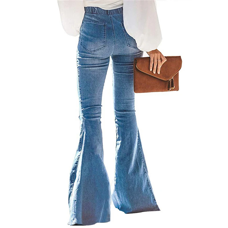 2021 NEW High Waist Flare Jeans Black Bell Bottom Ripped Female Jeans For Women Denim Skinny Jeans Mom Wide Leg New Pants 
2021 NEW High Waist Flare Jeans Black Bell Bottom Ripped Female Jeans For Women Denim Skinny Jeans Mom Wide Leg New Pants