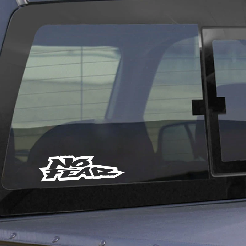 Car Stickers C15-1939 Fearless Funny Fashion PVC Car Decoration Stickers Creative Waterproof Cover Scratch Black/white, 17cm*5cm 
Car Stickers C15-1939 Fearless Funny Fashion PVC Car Decoration Stickers Creative Waterproof Cover Scratch Black/white, 17cm*5cm