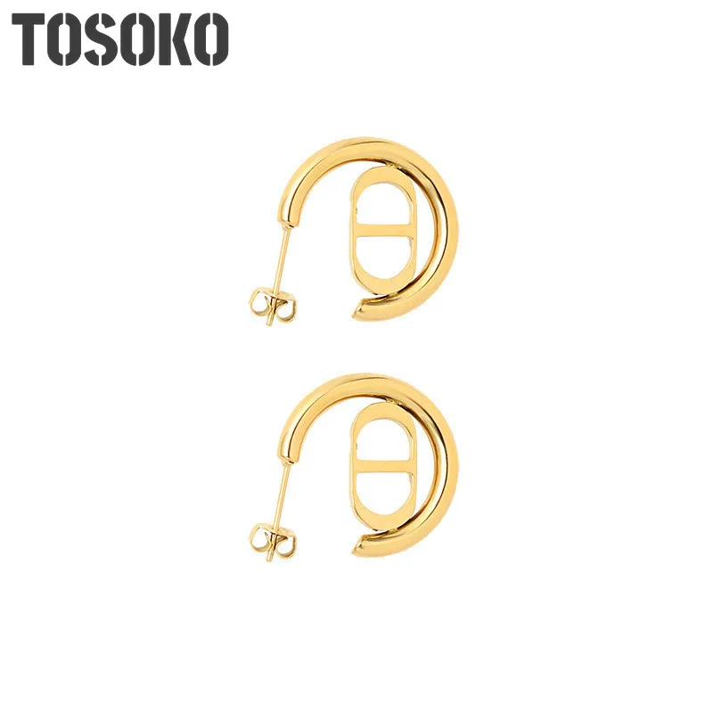 Новые ювелирные изделия из нержавеющей стали, свинья, нос, буква, двойная D, женские модные серьги BSF348
Новые ювелирные изделия из нержавеющей стали, свинья, нос, буква, двойная D, женские модные серьги BSF348