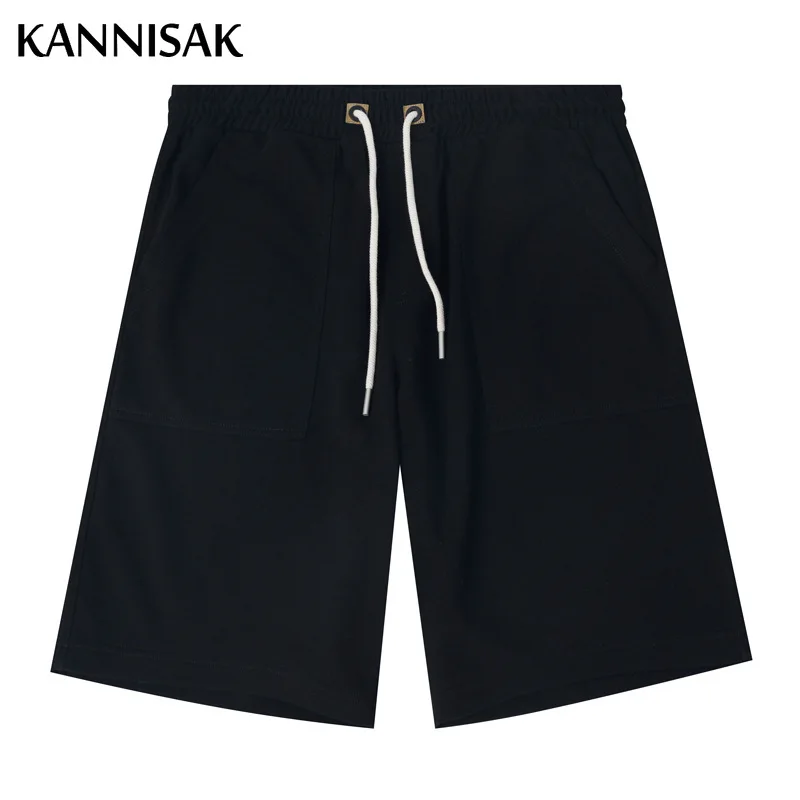 KANNISAK Men Shorts Summer Sweatpants Knee Length Casual Joggers Cotton Elastic Waist Loose Sport Quality Running Shorts 2021
KANNISAK Men Shorts Summer Sweatpants Knee Length Casual Joggers Cotton Elastic Waist Loose Sport Quality Running Shorts 2021