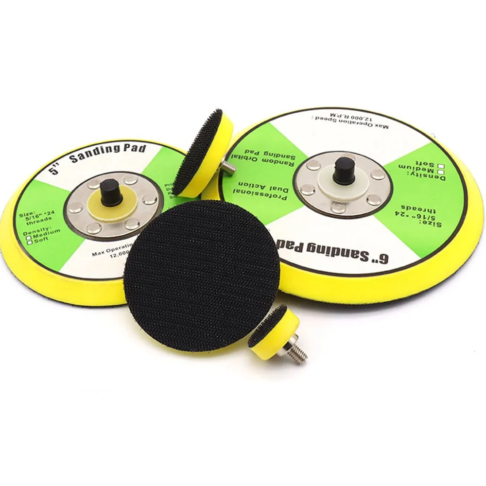 Pneumatic Autohesion Suction Cup Hook And Loop Back Pad 1-6 Inch Sandpaper Suction Cup For Air Sander DA And Orbital Sanders
Pneumatic Autohesion Suction Cup Hook And Loop Back Pad 1-6 Inch Sandpaper Suction Cup For Air Sander DA And Orbital Sanders