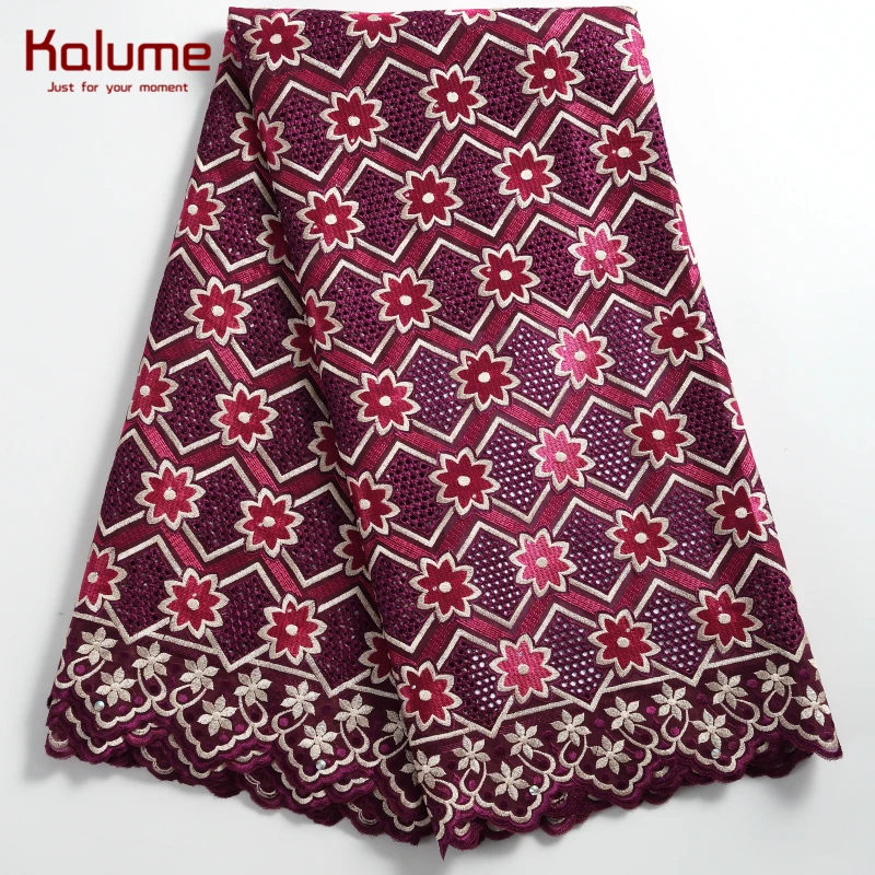 Kalume African Swiss Cotton Lace Fabric Embroidery Swiss Cotton Nigerian Swiss Voile Lace Fabric WIth Stones For Wedding F2246
Kalume African Swiss Cotton Lace Fabric Embroidery Swiss Cotton Nigerian Swiss Voile Lace Fabric WIth Stones For Wedding F2246