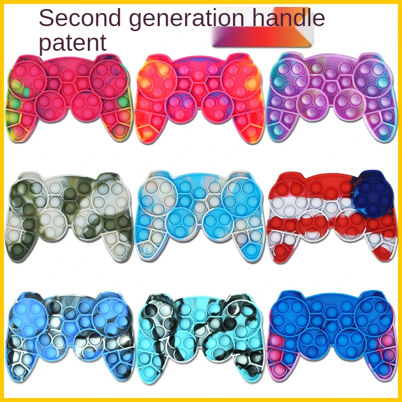 Pop Et Fidget Toys Push Bubble Relieve Adult Stress Simple Dimple Pops for Hands Gamepad Children's Gifts Puzzle
Pop Et Fidget Toys Push Bubble Relieve Adult Stress Simple Dimple Pops for Hands Gamepad Children's Gifts Puzzle