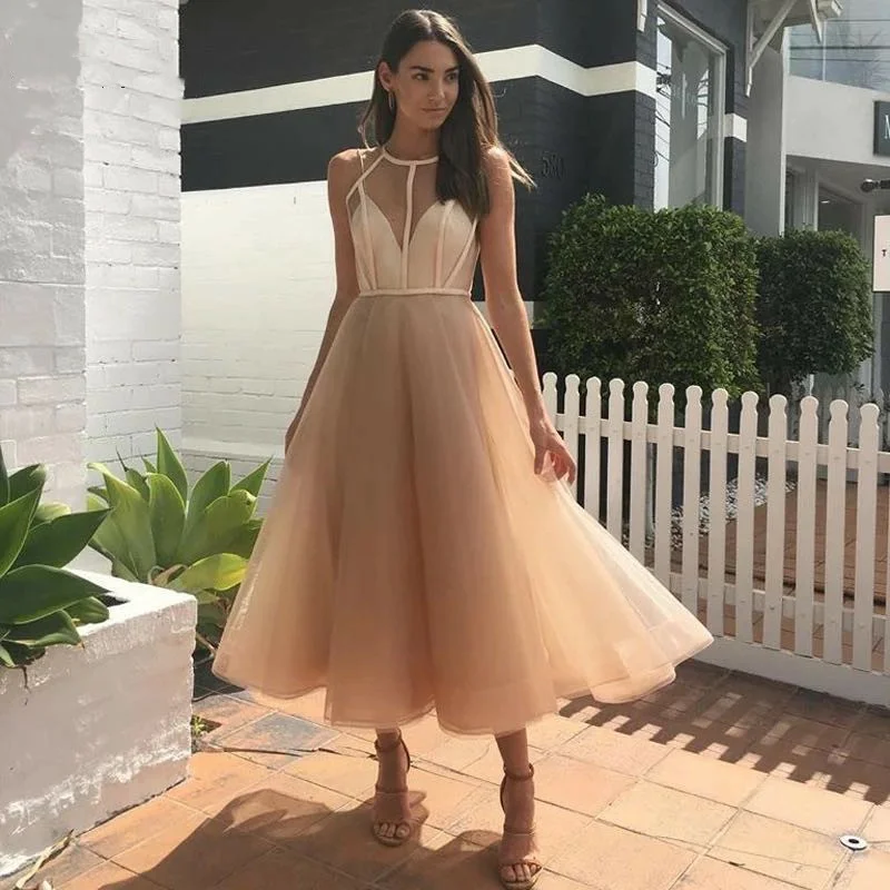 TULX Tulle Maxi Short Prom Dresses 2021 Women Formal Party Night Tea-Length Vestidos Gala Robes Sleeveless
TULX Tulle Maxi Short Prom Dresses 2021 Women Formal Party Night Tea-Length Vestidos Gala Robes Sleeveless