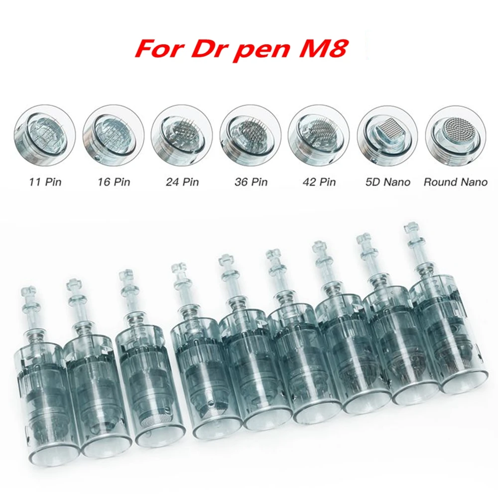 FDA 20PCS Needle Bayonet Cartridges 11 16 36 42 pins Nano Needle MTS Skin Microneedling For Dr pen M8
FDA 20PCS Needle Bayonet Cartridges 11 16 36 42 pins Nano Needle MTS Skin Microneedling For Dr pen M8