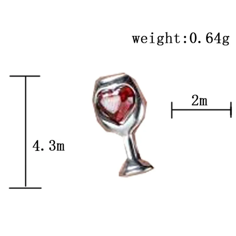 OMHXZJ Wholesale European Fashion Woman Girl Party Wedding Gift Wineglass Red AAA Zircon 18KT White Gold Stud Earrings EA243
OMHXZJ Wholesale European Fashion Woman Girl Party Wedding Gift Wineglass Red AAA Zircon 18KT White Gold Stud Earrings EA243
