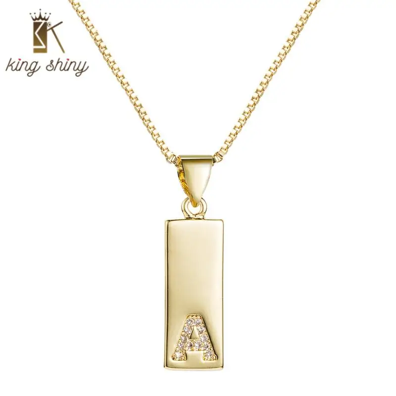 Hip Hop Capital Letters Copper Pendant Necklace for Woman Punk CZ Zirconia A-Z Alphabet Initial Necklace Birthday Gift for Girls
Hip Hop Capital Letters Copper Pendant Necklace for Woman Punk CZ Zirconia A-Z Alphabet Initial Necklace Birthday Gift for Girls
