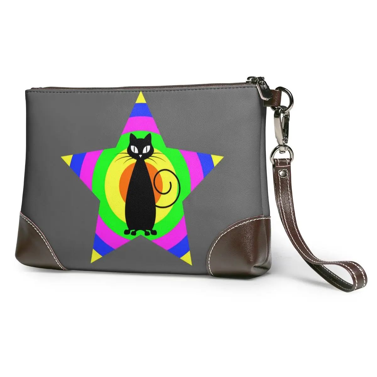Gay Pride Clutch Bag Genuine Leather Evening Clutch Purse Wrist Design Stylish Wallet 
Gay Pride Clutch Bag Genuine Leather Evening Clutch Purse Wrist Design Stylish Wallet