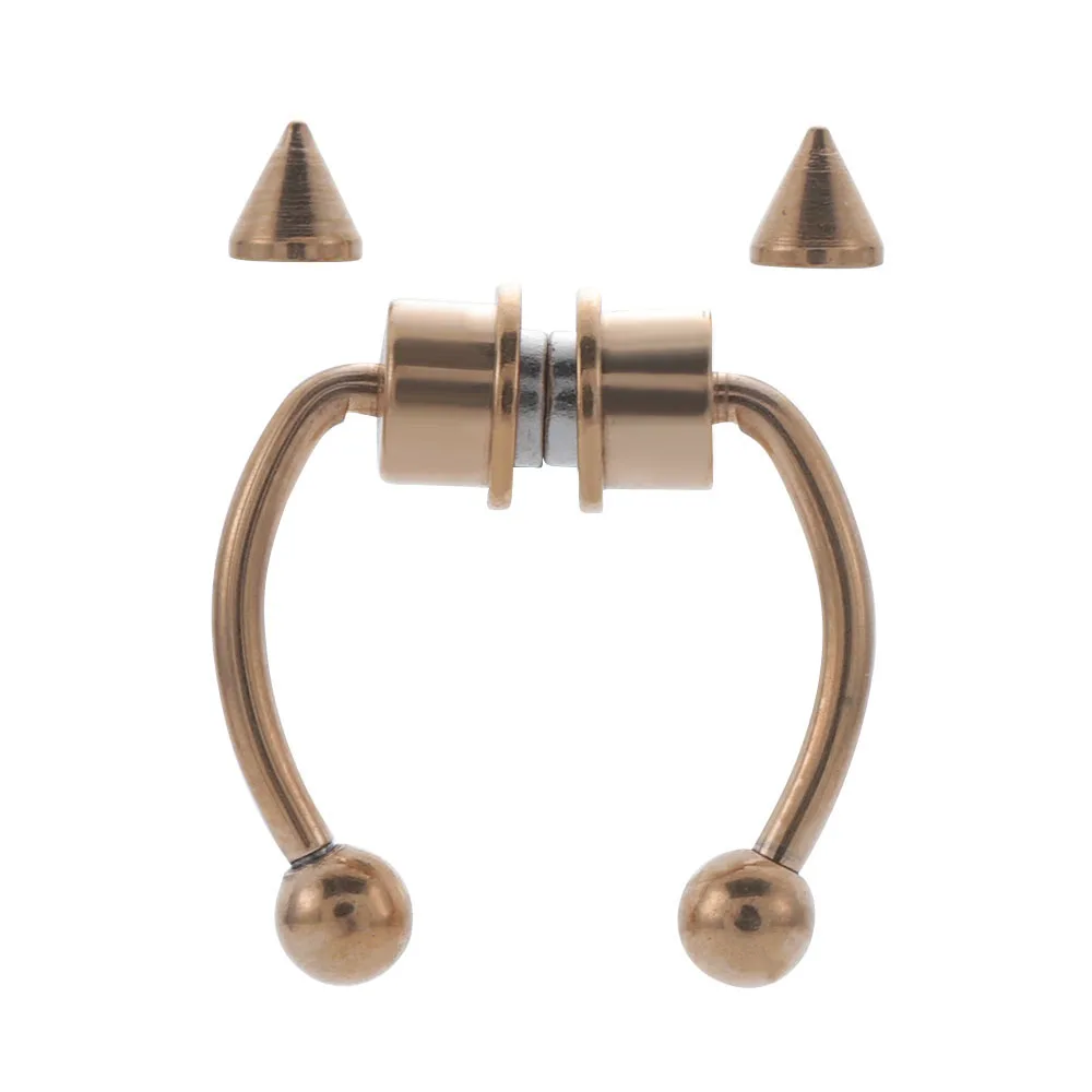 1pcs U Shaped Fake Nose Ring Hoop Septum Rings Stainless Steel Magnet Nose Piercing Fake Piercing Body Jewelry Hip Hop Rock
1pcs U Shaped Fake Nose Ring Hoop Septum Rings Stainless Steel Magnet Nose Piercing Fake Piercing Body Jewelry Hip Hop Rock