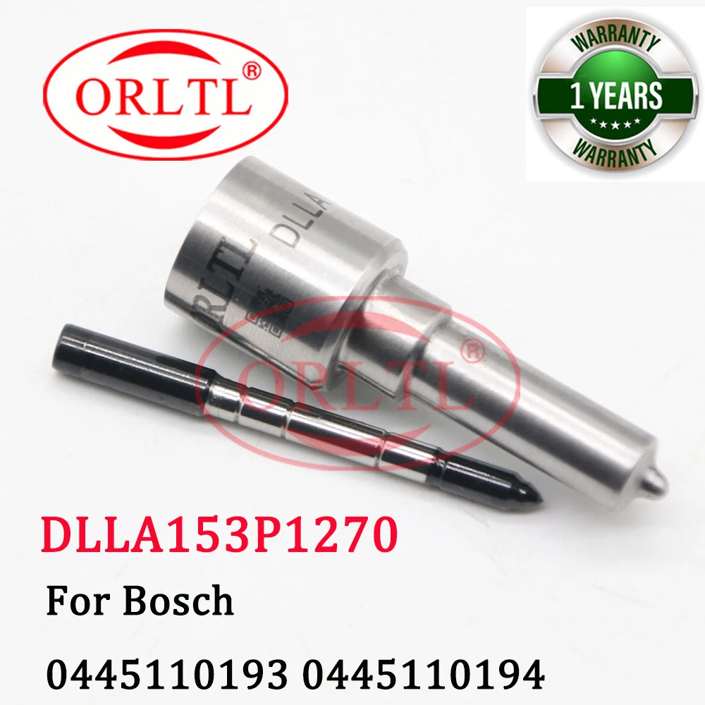 

ORLTL Common rail nozzle DLLA153P1270 Injector nozzle 0433171800/0 433 171 800 for 0 445 110 193/194